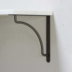 Kilburn Shelf Bracket 200mm | Fissaggi ripiano vetro arredo | Corston Architectural Detail