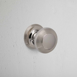 Poplar Fixed Door Knob | Boutons de porte | Corston Architectural Detail