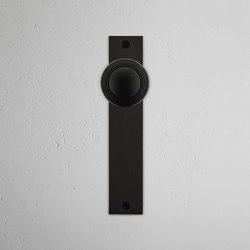 Poplar Long Plate Fixed Door Knob | Türknöpfe | Corston Architectural Detail