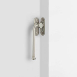 Southbank Casement Window Handle With Plate Left | Lever window handles | Corston Architectural Detail