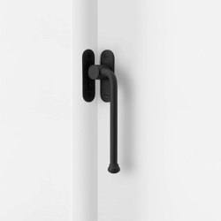 Southbank Casement Window Handle With Plate Right | Window fittings | Corston Architectural Detail