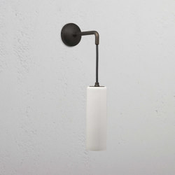 Claremont Small Hanging Wall Light Fine Porcelain | Wall lights | Corston Architectural Detail