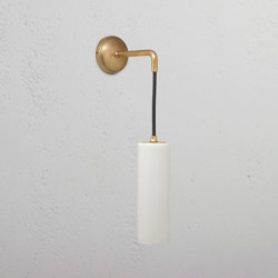 Claremont Small Hanging Wall Light Fine Porcelain | Wall lights | Corston Architectural Detail