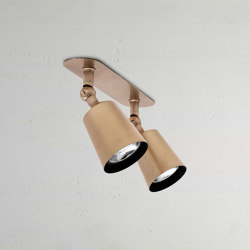 Perryn Double 50mm Spotlight | Plafonniers | Corston Architectural Detail