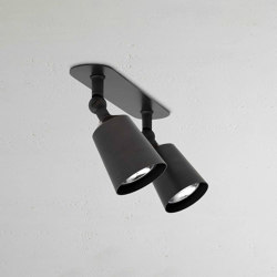 Perryn Double 50mm Spotlight | Plafonniers | Corston Architectural Detail