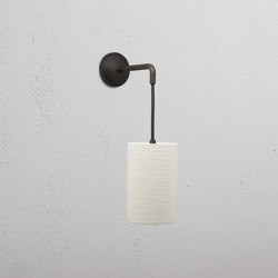 Primrose Small Hanging Wall Light Alabaster White | Wall lights | Corston Architectural Detail