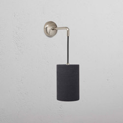 Primrose Small Hanging Wall Light Basalt Grey | Wall lights | Corston Architectural Detail