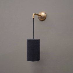 Primrose Small Hanging Wall Light Basalt Grey | Wall lights | Corston Architectural Detail