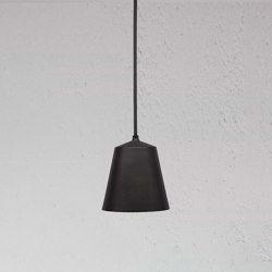 Richmond Medium Pendant Light Fluted Glass | Lampade sospensione | Corston Architectural Detail