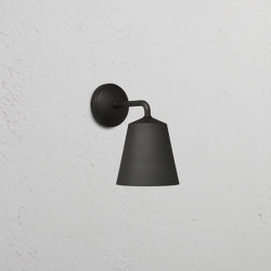 Aplique de pared Richmond pequeño con vidrio acanalado | Wall lights | Corston Architectural Detail