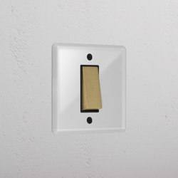 1G Two Way Rocker Switch | Interruptores a palanca | Corston Architectural Detail