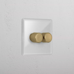 2G Two Way Dimmer Switch | Rotary dimmers | Corston Architectural Detail