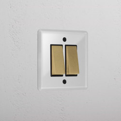 2G Two Way Rocker Switch | Switches | Corston Architectural Detail