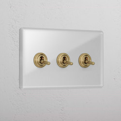 3G Two Way Toggle Switch | Interrupteurs à levier | Corston Architectural Detail