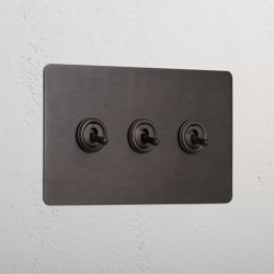 3G Two Way Toggle Switch | Kippschalter | Corston Architectural Detail