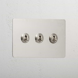 3G Two Way Toggle Switch | Switches | Corston Architectural Detail