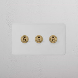 3G Two Way Toggle Switch - Paintable | Interrupteurs à levier | Corston Architectural Detail