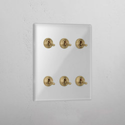 6G Two Way Toggle Switch | Interrupteurs à levier | Corston Architectural Detail