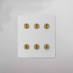 6G Two Way Toggle Switch - Paintable | Interrupteurs à levier | Corston Architectural Detail