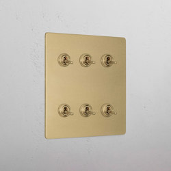 6G Two Way Toggle Switch | Toggle switches | Corston Architectural Detail