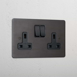 Double Socket UK