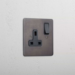 Single Socket UK | Prises norme britannique | Corston Architectural Detail