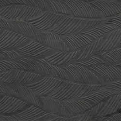 Structure Leaf Anthracite | Wall coverings / wallpapers | Wall Rapture