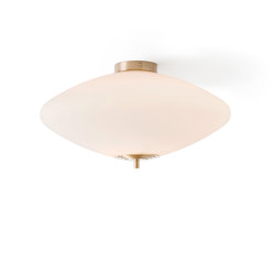 Nova | Ceiling Light - Satin Brass | Lámparas de techo | J. Adams & Co