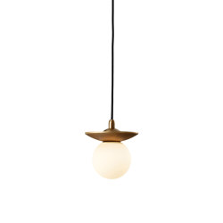 Orbit | Pendant - Cast Antique Brass | Lampade sospensione | J. Adams & Co