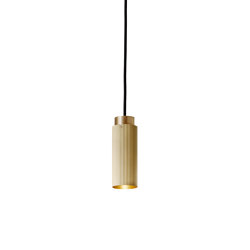 Spot Pro | 160 Pendant - Satin Brass | Lámparas de suspensión | J. Adams & Co