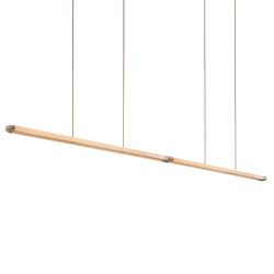 Strata | 3200 Pendant - Satin Brass | Suspensions | J. Adams & Co