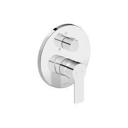 D-Code Single lever bathtub mixer | Grifería para duchas | DURAVIT