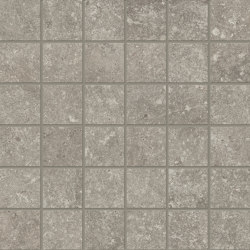 Everstone Mosaico 5x5 Grey | Ceramic mosaics | EMILGROUP