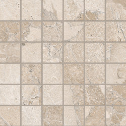 Matera Stone Mosaico 5X5 Beige | Mosaïques céramique | EMILGROUP