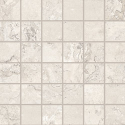 Unique Bourgogne Mosaico 5x5 Varièe Blanc | Mosaici pietra naturale | EMILGROUP