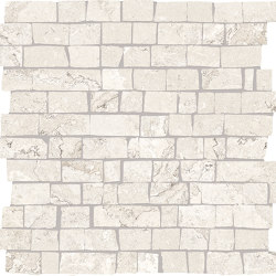 Unique Bourgogne Mosaico Petite Mure Blanc | Mosaïques en pierre naturelle | EMILGROUP