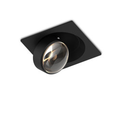 c.Flap recessed P BB 50° soft beam | Stealth Black/Stealth Black | Deckeneinbauleuchten | CHRISTOPH