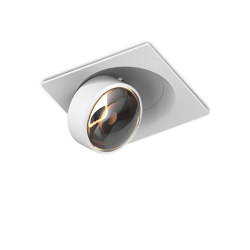 c.Flap recessed P WW 75° soft beam | Satin White/Satin White | Lampade soffitto incasso | CHRISTOPH