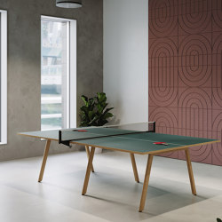 SLIDE TT workbench/meeting table/ping pong table | Contract tables | RENZ