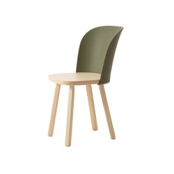 Alpina | Chair - Olive Green | Chaises | Magis