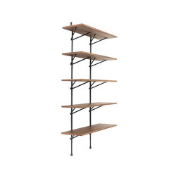 Officina | Wall-mounted bookcase system 100x35 | Estantería | Magis