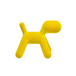 Puppy | Abstract plastic dog - 03 Yellow Iridescent | Objetos | Magis