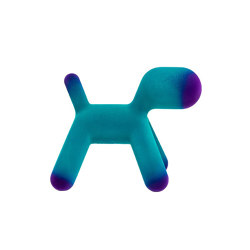 Puppy | Abstract plastic dog - 10 Turquoise / Violet | Objetos | Magis