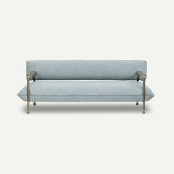 Riace | 3-seater sofa - Limonta Indianskop 46 | Sofas | Magis