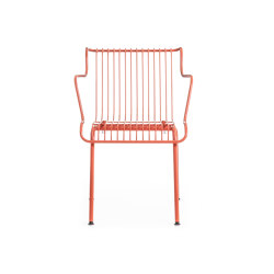 South | Stacking armchair - Orange | Sillas | Magis