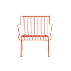 South | Stacking low armchair - Orange | Sessel | Magis