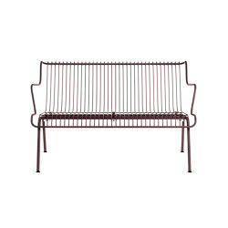 South | Stacking low bench - Bordeaux | Panche | Magis