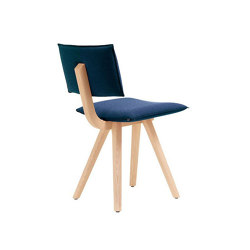 Trave | Upholstered chair - Natural Ash | Stühle | Magis