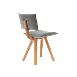 Trave | Upholstered chair - Oak | Stühle | Magis