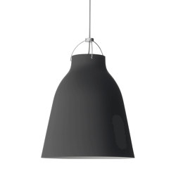 Caravaggio™ Matt | Pendant | P3 | Black | Grey45 cord | Lámparas de suspensión | Fritz Hansen